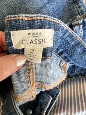 Maurices Classic Flare Leg Jeans in Blue